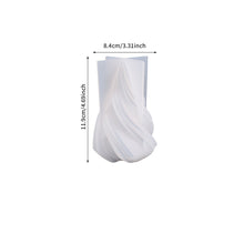 Load image into Gallery viewer, 3D Art Candle Mold DIY Silicone Candle Mold Cake Resin Molds 3D Art Wax Candle Making Mould Silicone Handmade Soap Molds
