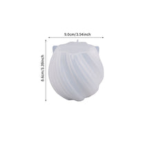 Load image into Gallery viewer, 3D Art Candle Mold DIY Silicone Candle Mold Cake Resin Molds 3D Art Wax Candle Making Mould Silicone Handmade Soap Molds
