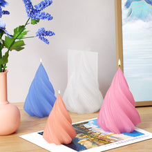 Load image into Gallery viewer, 3D Art Candle Mold DIY Silicone Candle Mold Cake Resin Molds 3D Art Wax Candle Making Mould Silicone Handmade Soap Molds
