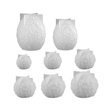 Load image into Gallery viewer, 3D Rose Ball Candle Mold DIY Silicone Candle Mold Cake Resin Molds 3D Art Wax Candle Making Mould Silicone Handmade Soap Molds
