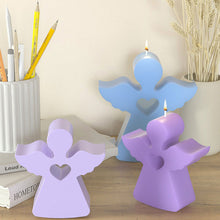 Load image into Gallery viewer, DIY Angel Silicone Candle Mold DIY Baby Shower Craft Gifts Soap Plaster Concrete Casting Molds Home Decor Supplies
