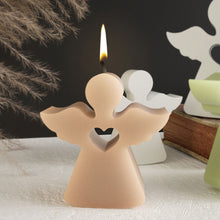 Load image into Gallery viewer, DIY Angel Silicone Candle Mold DIY Baby Shower Craft Gifts Soap Plaster Concrete Casting Molds Home Decor Supplies
