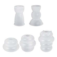 Load image into Gallery viewer, DIY Concrete Round Candle Holder Silicone Mold Geometric Candle Holder Making Resin Plaster Craft Molds Home Decor Supplies

