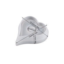Load image into Gallery viewer, DIY Candle Holder Silicone Mold Round Heart Candlestick Tray Mould Concrete Cement Resin Molds Modern Home Decor
