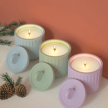 Load image into Gallery viewer, Round Candle Jar Silicone Mold With Lid DIY Cement Pot Mold Concrete Wax Box Storage Cup Candle Tray Mould Home Decor Crafts
