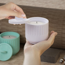 Load image into Gallery viewer, Round Candle Jar Silicone Mold With Lid DIY Cement Pot Mold Concrete Wax Box Storage Cup Candle Tray Mould Home Decor Crafts
