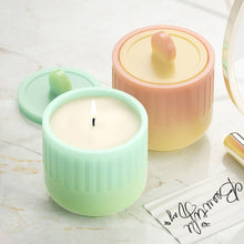 Load image into Gallery viewer, Round Candle Jar Silicone Mold With Lid DIY Cement Pot Mold Concrete Wax Box Storage Cup Candle Tray Mould Home Decor Crafts
