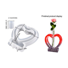 Load image into Gallery viewer, Rectangular Round Hydroponic Gypsum Mould DIY Hydroponics Test Tube Vase Silicone Mold Plant Vase Cement Resin Mold Decor
