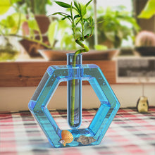Load image into Gallery viewer, Rectangular Round Hydroponic Gypsum Mould DIY Hydroponics Test Tube Vase Silicone Mold Plant Vase Cement Resin Mold Decor
