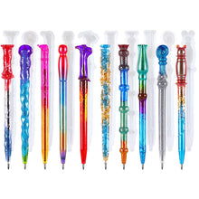 Load image into Gallery viewer, DIY Crystal Epoxy Resin Mold Irregular Shape Magic Wand Ballpoint Pen Silicone Mold Handmade Crafts Tool Resin Casting Molds
