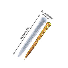 Load image into Gallery viewer, DIY Crystal Epoxy Resin Mold Irregular Shape Magic Wand Ballpoint Pen Silicone Mold Handmade Crafts Tool Resin Casting Molds
