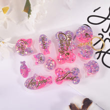 Load image into Gallery viewer, Epoxy Silicone Mould Dog Tag Bone Shaped Keychain Pendant Mold Round Heart Cat Claw Bone Pet Mould DIY
