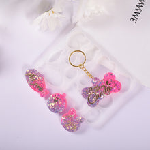 Load image into Gallery viewer, Epoxy Silicone Mould Dog Tag Bone Shaped Keychain Pendant Mold Round Heart Cat Claw Bone Pet Mould DIY
