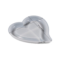 Load image into Gallery viewer, Saucer Tray Plaster Silicone Mold DIY Heart Cat Flower Shape Jewelry Storage Box Epoxy Mould Craft Making Molds
