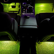 Load image into Gallery viewer, 1pc RGB Car Footwell Light Luggage Compartment Touch LED Seat Lamp For Audi A1 8X A4 B7 B8 B9 A5 A6 C5 C6 C7 A7 A8 TT Q3 8U Q5 A8 Q7
