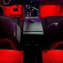 Load image into Gallery viewer, 1pc RGB Car Footwell Light Luggage Compartment Touch LED Seat Lamp For Audi A1 8X A4 B7 B8 B9 A5 A6 C5 C6 C7 A7 A8 TT Q3 8U Q5 A8 Q7
