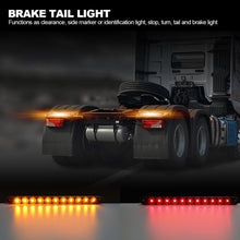 Load image into Gallery viewer, 1PC 11LED 12V Truck Tail Trailer Red LED High Mount Rear Third 3RD Strip Brake Stop Tail Light Lamp Marker Bar Light
