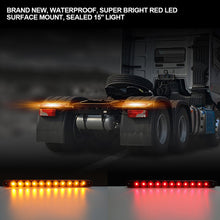 Load image into Gallery viewer, 1PC 11LED 12V Truck Tail Trailer Red LED High Mount Rear Third 3RD Strip Brake Stop Tail Light Lamp Marker Bar Light
