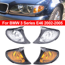 Load image into Gallery viewer, 1PC Car Turn Light Corner Marker Light Parking Lamp Trim For BMW 3 Series E46 2002-2005 63137165859 63137165860
