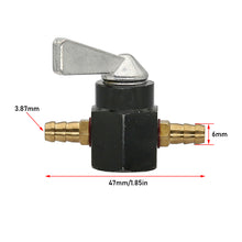 Load image into Gallery viewer, Universal Motorcycle Modified On-OFF Petcock Fuel Switch Inline 6mm 8mm In-Line Petrol / Fuel Tap for ATV Accessories
