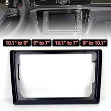 Load image into Gallery viewer, 2 Din 9 Inch 10 Inch to 7 Inch Car Center Console Radio Frame Suitable for All Car Models DVD Radio Facia Dashboard Android System

