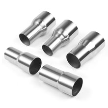 Load image into Gallery viewer, Universal Car Motorcycle Exhaust Straight Pipe Adapter Reducer Stainless Steel Available Muffler Pipeline Welded Pipe Multiple Sizes
