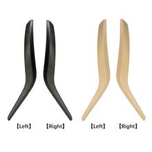 Load image into Gallery viewer, 2Pcs Car Inner Door Panel Handle Cover Interior Door Armrest Pull Trim Cover Beige Black Left Right For BMW X1 E84 2010-2016
