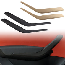 Load image into Gallery viewer, 2Pcs Car Inner Door Panel Handle Cover Interior Door Armrest Pull Trim Cover Beige Black Left Right For BMW X1 E84 2010-2016
