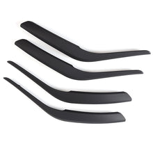 Load image into Gallery viewer, 2Pcs Car Inner Door Panel Handle Cover Interior Door Armrest Pull Trim Cover Beige Black Left Right For BMW X1 E84 2010-2016
