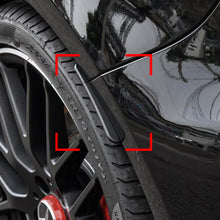 Load image into Gallery viewer, 2Pcs Car Rear Bumper Fender Flares Mud Flaps Splash Guards Arch Wheel Eyebrow Lips For BENZ C117 CLA45 CLA180 CLA200 CLA250 AMG 2013-2019
