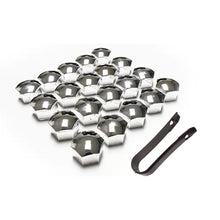 Load image into Gallery viewer, 20Pcs/Set Car Wheel Nut Car Tire Wheel Center Nut Protection Cover Bolt Cap with Tool for Tesla Model 3 Y X S
