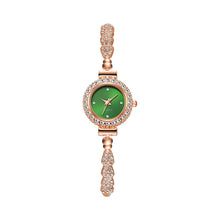 Load image into Gallery viewer, Ladies Quartz Watch Rhinestone Women's Watch Small Dial Slender Bracelet Freely Adjustable Accessories Quartz Watch
