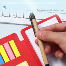 Load image into Gallery viewer, Retro Style Memo Pads 50pcs Sticky Note Notebook With Notepad and Pen Portable Daily Record Book Student Tearable Booklet
