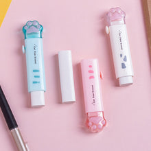 Load image into Gallery viewer, Cute Paw Retractable Eraser Push-Pull Pencil Rubber Stationery For Students Journal Drawing Writing Wiping School Supplies
