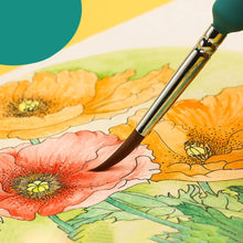 Load image into Gallery viewer, 11Pcs Miniature Wolf Hair Paint Brush Art Painting Brushes Artistic Watercolor Brush Oil Painting Brush Drawing Hand Painted
