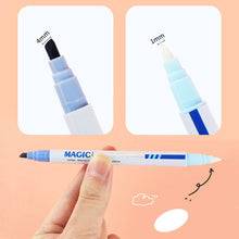 Load image into Gallery viewer, Double-ended Magic Color Changing Highlighter Pen Set Markers for Student Diary Scrapbook Painting Reading Journal Stationery
