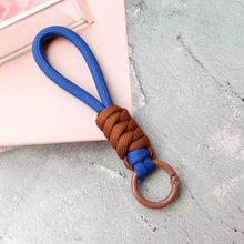 Load image into Gallery viewer, Creative Braided Lanyard Keychain For Phone Case Women Anti Lost Knot Rope Strap Car Key Chains Diy Accessories Fashion Keyring
