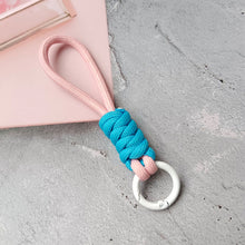 Load image into Gallery viewer, Creative Braided Lanyard Keychain For Phone Case Women Anti Lost Knot Rope Strap Car Key Chains Diy Accessories Fashion Keyring
