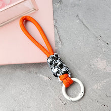 Load image into Gallery viewer, Creative Braided Lanyard Keychain For Phone Case Women Anti Lost Knot Rope Strap Car Key Chains Diy Accessories Fashion Keyring
