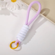 Load image into Gallery viewer, Mesh Lanyard Fluorescent Braid Rope Phone Case Hanging Cord Keychain Bag Pendant Keychain
