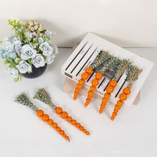 Load image into Gallery viewer, Wooden Bead Easter Carrots Ornaments Garland Farmhouse Home Decor Carrots Hanging Pendants For Easter Party Supplies
