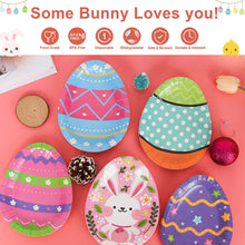 Load image into Gallery viewer, 6/8Pcs Easter Egg Shape Plates Theme Birthday Decorations Party Disposable Tableware Happy Easter Party Decoration
