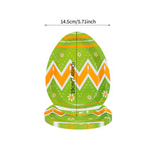 Load image into Gallery viewer, 6/8Pcs Easter Egg Shape Plates Theme Birthday Decorations Party Disposable Tableware Happy Easter Party Decoration
