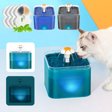 Load image into Gallery viewer, 2L Automatic Pet Cat Drinking Fountain USB Dogs Cats Electric Recirculate Mute Water Feeder Bowl Drinking Dispenser Filter
