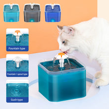 Load image into Gallery viewer, 2L Automatic Pet Cat Drinking Fountain USB Dogs Cats Electric Recirculate Mute Water Feeder Bowl Drinking Dispenser Filter
