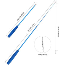 Load image into Gallery viewer, Funny Feather Cat Plush Teaser Wand with Bell Pet Interactive Feather Toys Cat Stick Toy for Kitten Catching Toy Playing Teaser Cat Supplies
