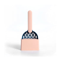 Load image into Gallery viewer, Cat Litter Scooper Plastic Cat Litter Shovel With Base Self Cleaning Cat Litter Box Shovel Kitten Toilet Clean Tools Cat Supplies
