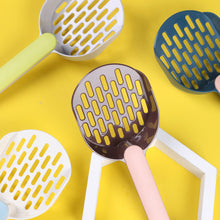 Load image into Gallery viewer, Cat Litter Scooper Plastic Cat Litter Shovel With Base Self Cleaning Cat Litter Box Shovel Kitten Toilet Clean Tools Cat Supplies
