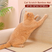 Load image into Gallery viewer, Bamboo Cat Scratch Furniture Protector Couch Guard Sofa Protector Cat Scratch Repellent Pad for Anti-Scratch Training Tape for Cat
