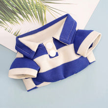 Load image into Gallery viewer, Summer Stripe Pet Dog Clothes Cat Vest Pet Clothing Dogs Small Costume Animal French Bulldog Print Cute Sweater Shirt
